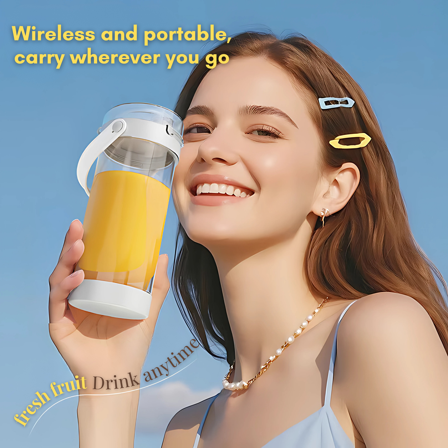Mini Multi-function Wireless Portable Juicer