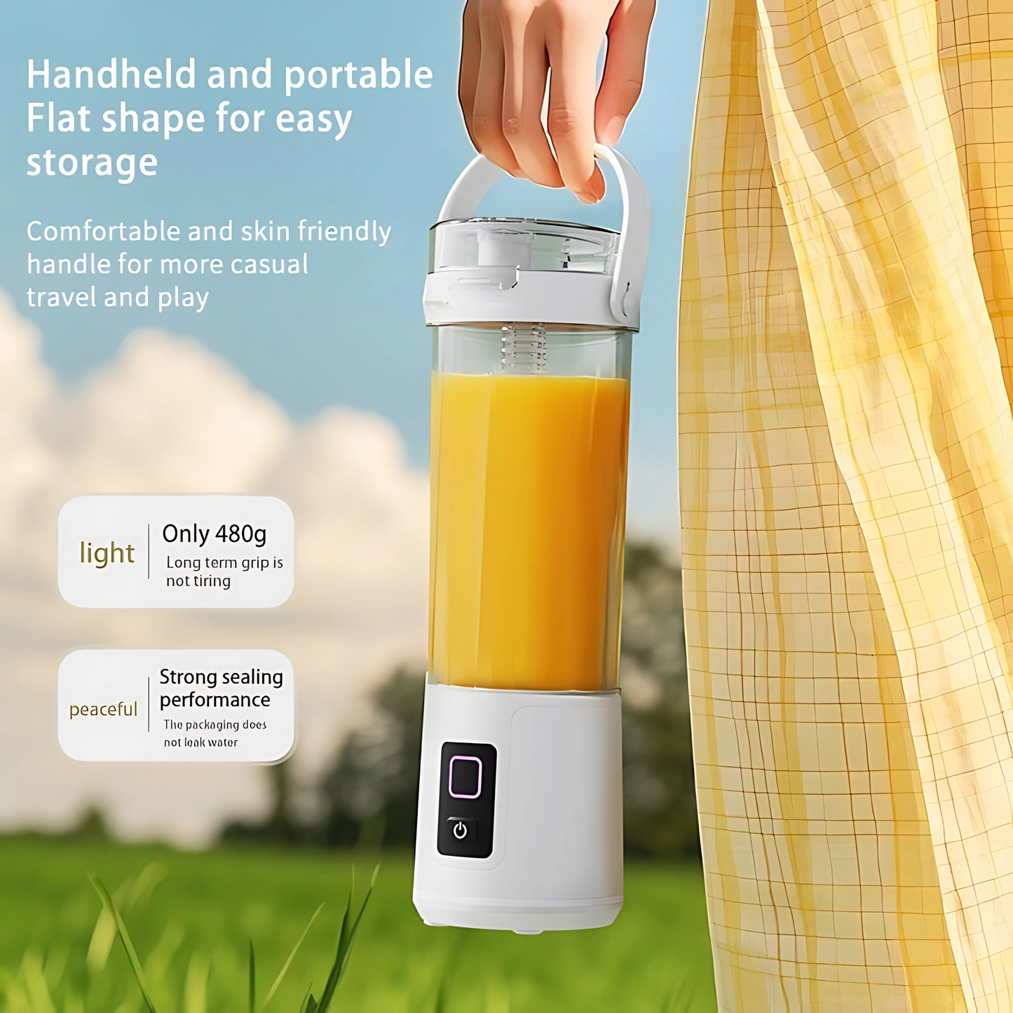 Mini Multi-function Wireless Portable Juicer