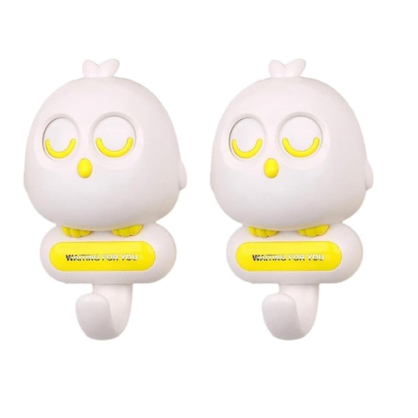 Self-Adhesive Cute Bird Shaped Wall Hooks for Easy Hanging