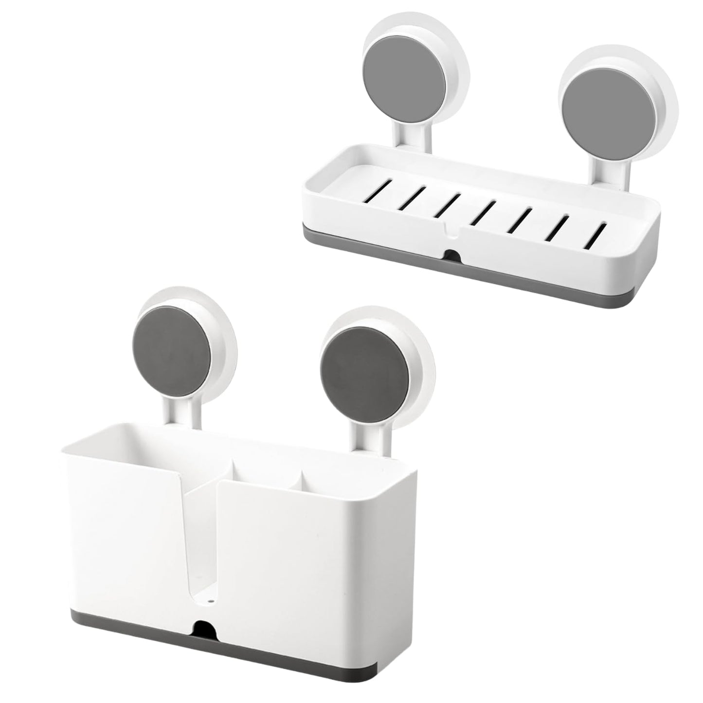 Multi functional Toothbrush Holder & Soap Dish