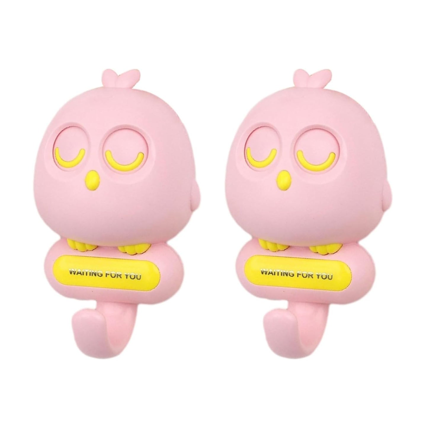 Self-Adhesive Cute Bird Shaped Wall Hooks for Easy Hanging