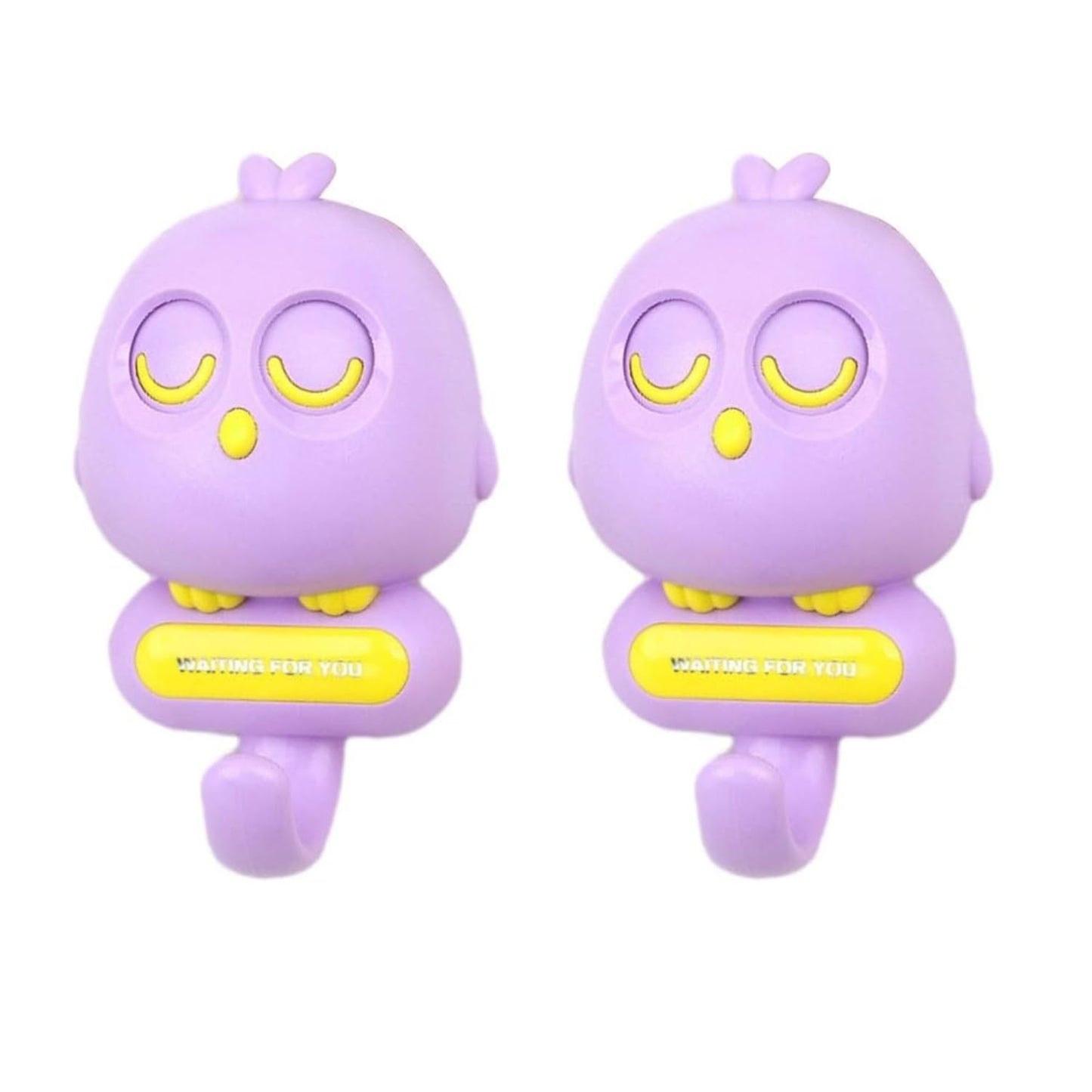 Self-Adhesive Cute Bird Shaped Wall Hooks for Easy Hanging