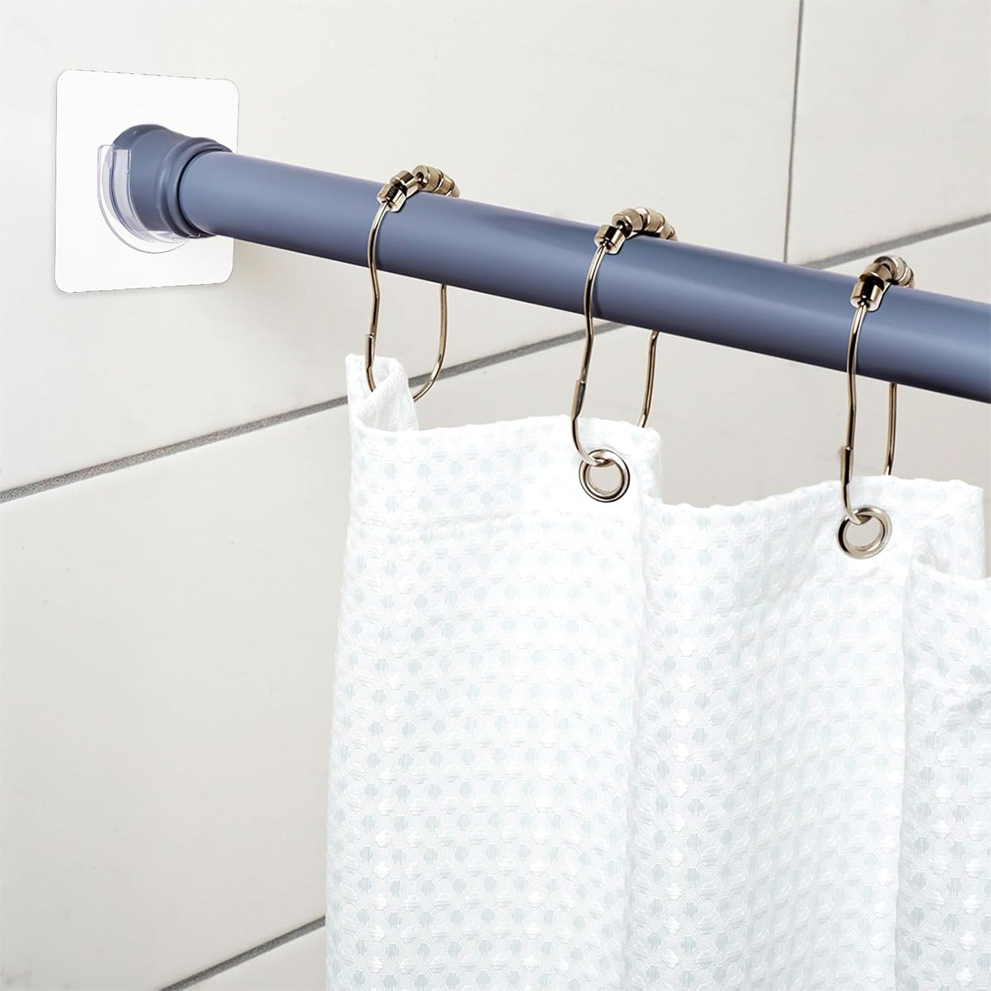 No-Drill Tension Rod Holders (Pack of 10)