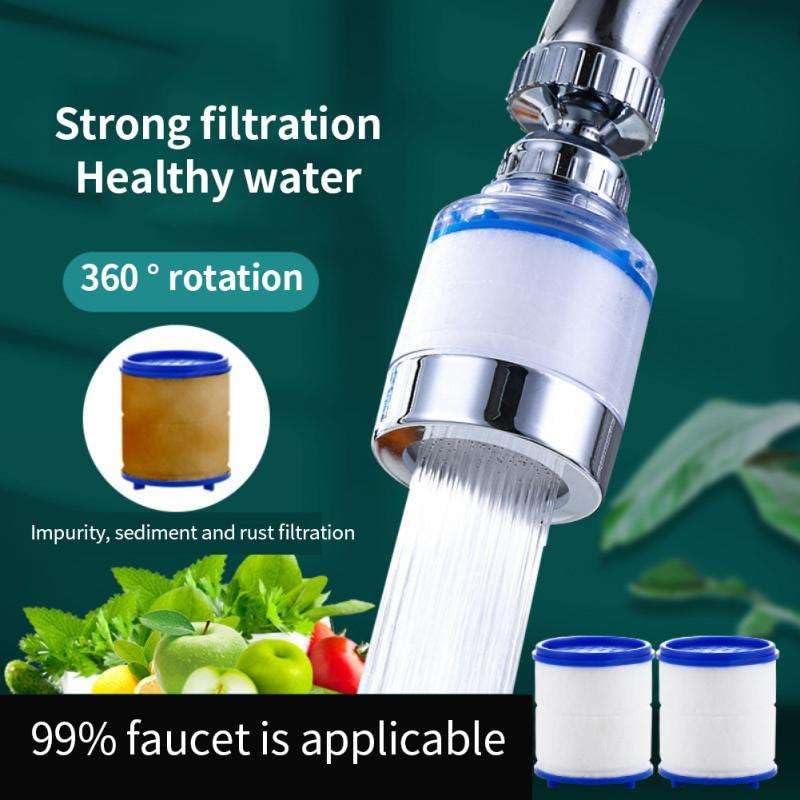 360-Degree Rotating Water Faucet Filter(Pack of 2)