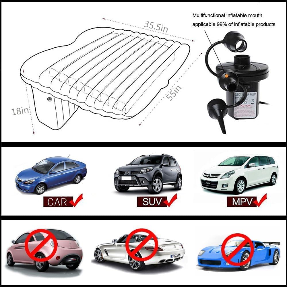 Multi-functional Car Bed Seat,