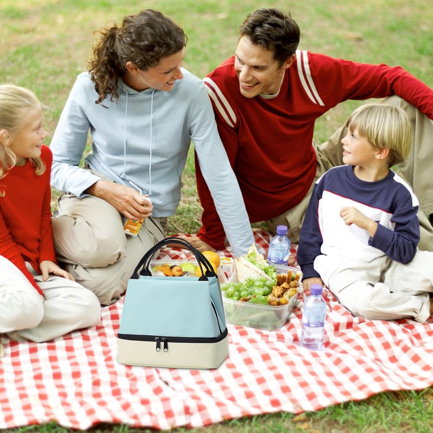 Large Insulated Lunch Bag – Dual-Layer