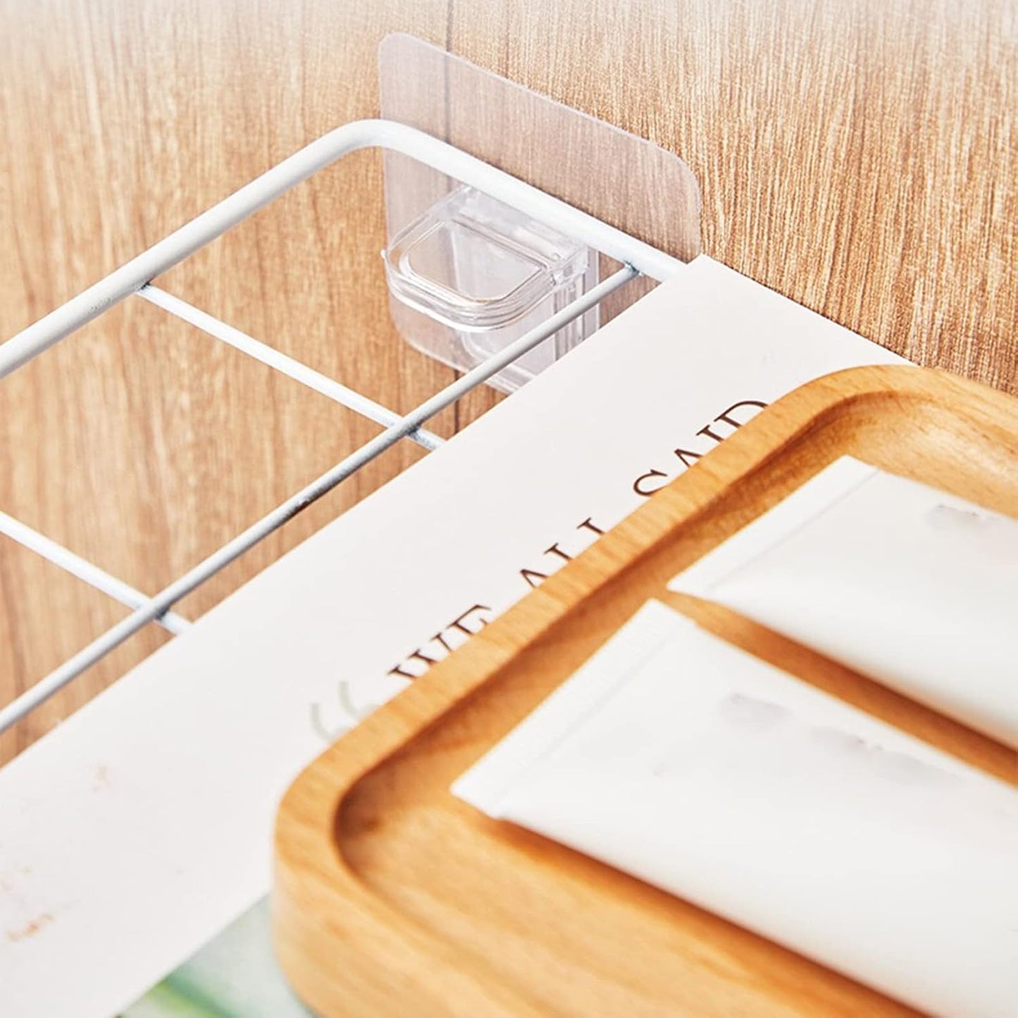 Adhesive Shelf Brackets for Stable Support (Pack of 10)