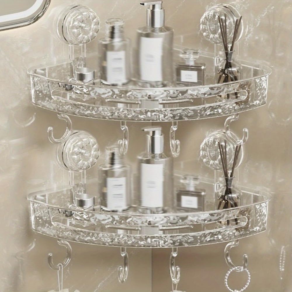Texture Wall-Mounted Corner Rack