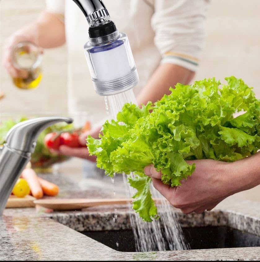 360-Degree Rotating Water Faucet Filter(Pack of 2)