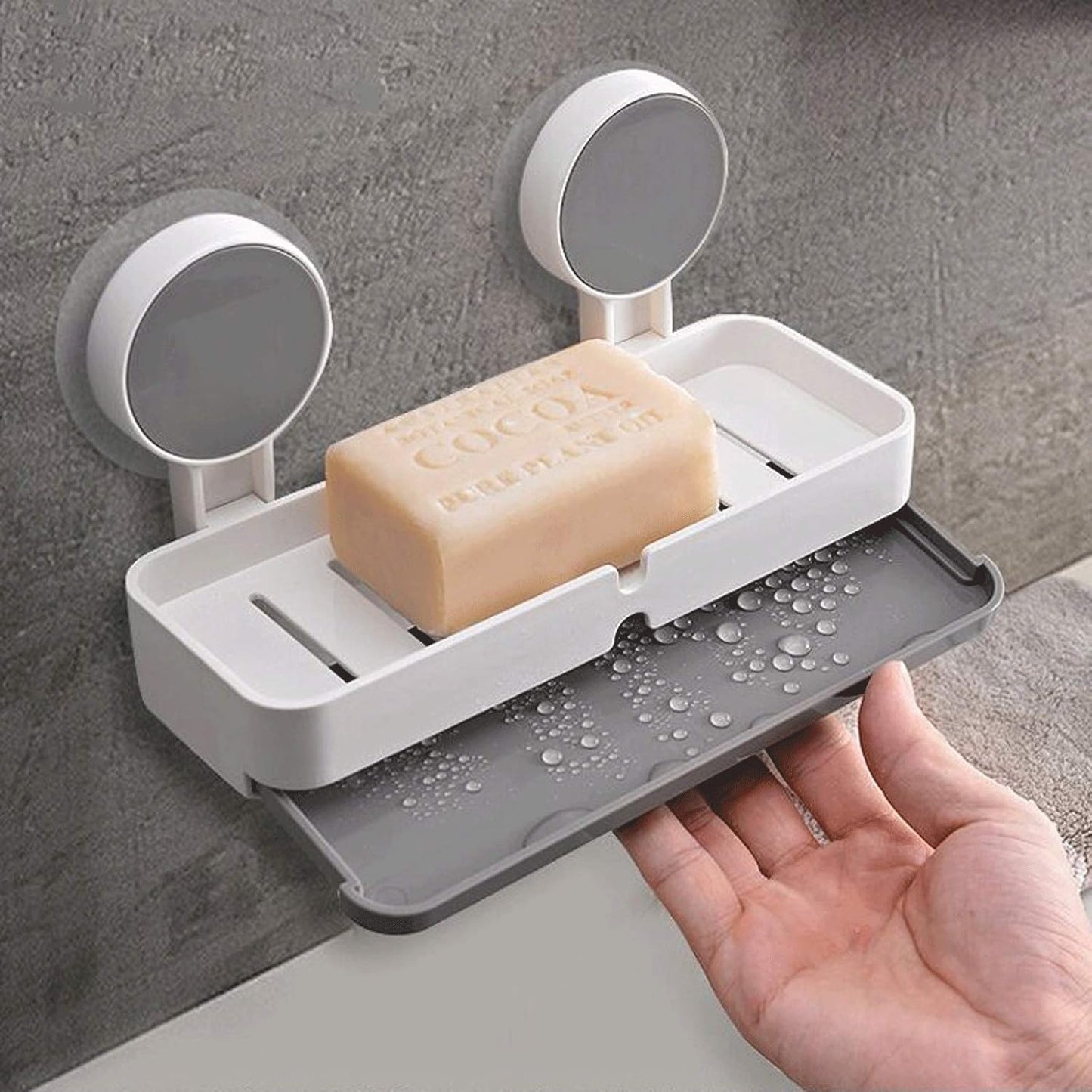 Multi functional Toothbrush Holder & Soap Dish