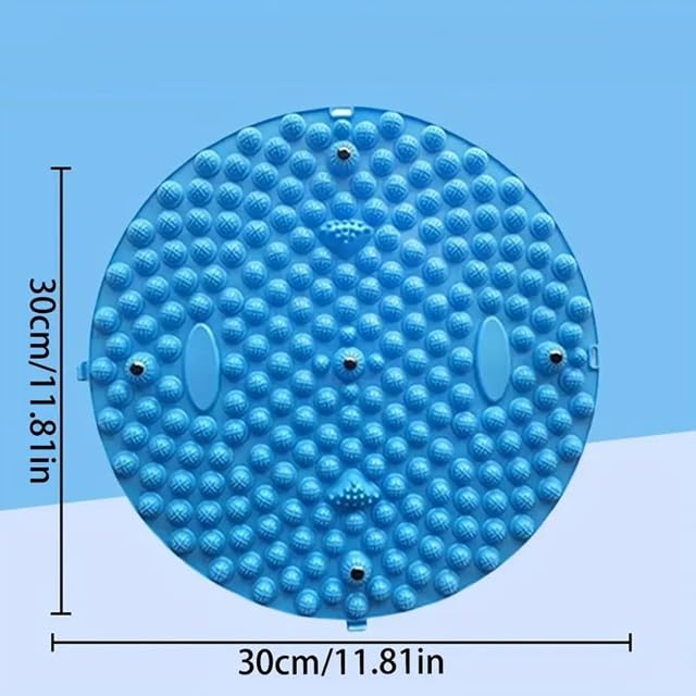 Plastic Foot Massager Mat for Blood Circulation (Size-40 cm)