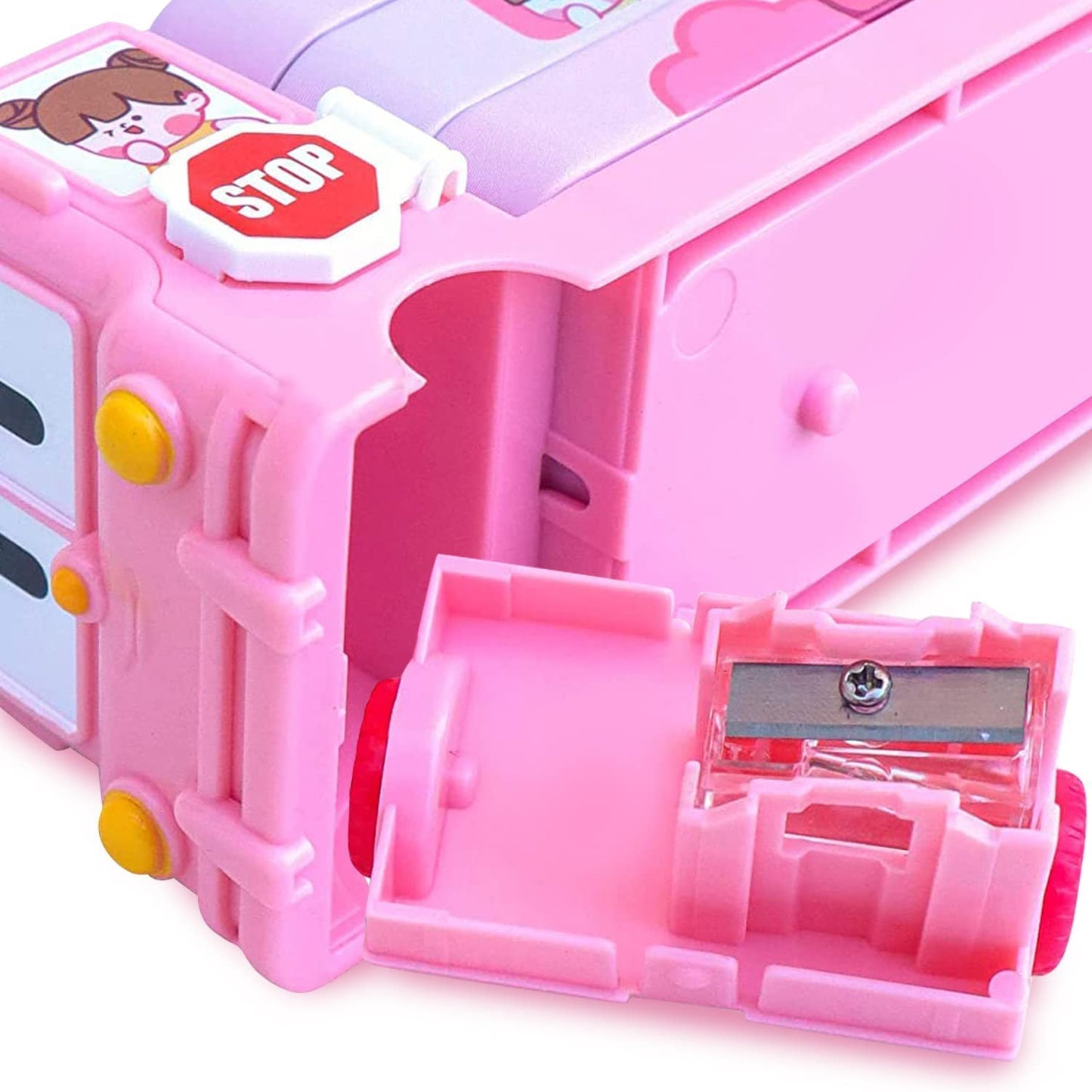 Bus Shape Pencil Box