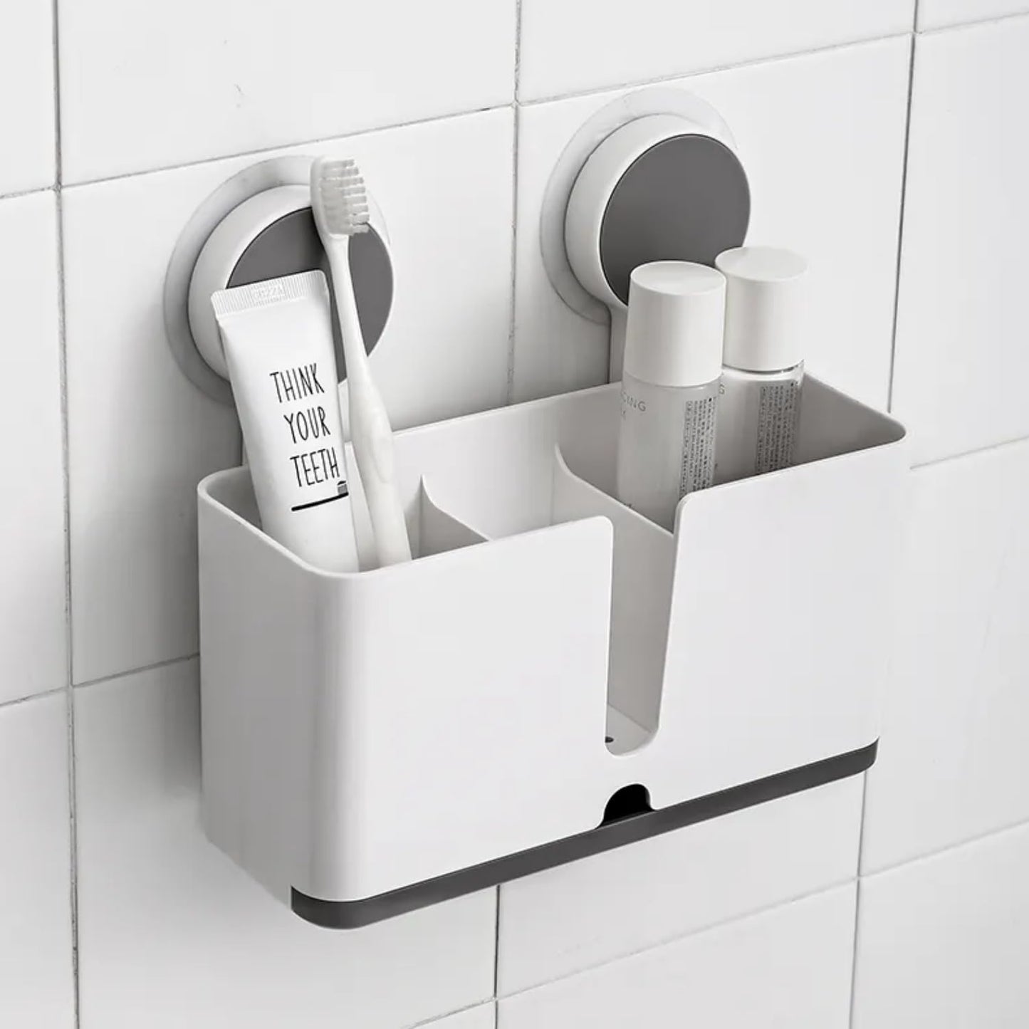 Multi functional Toothbrush Holder & Soap Dish