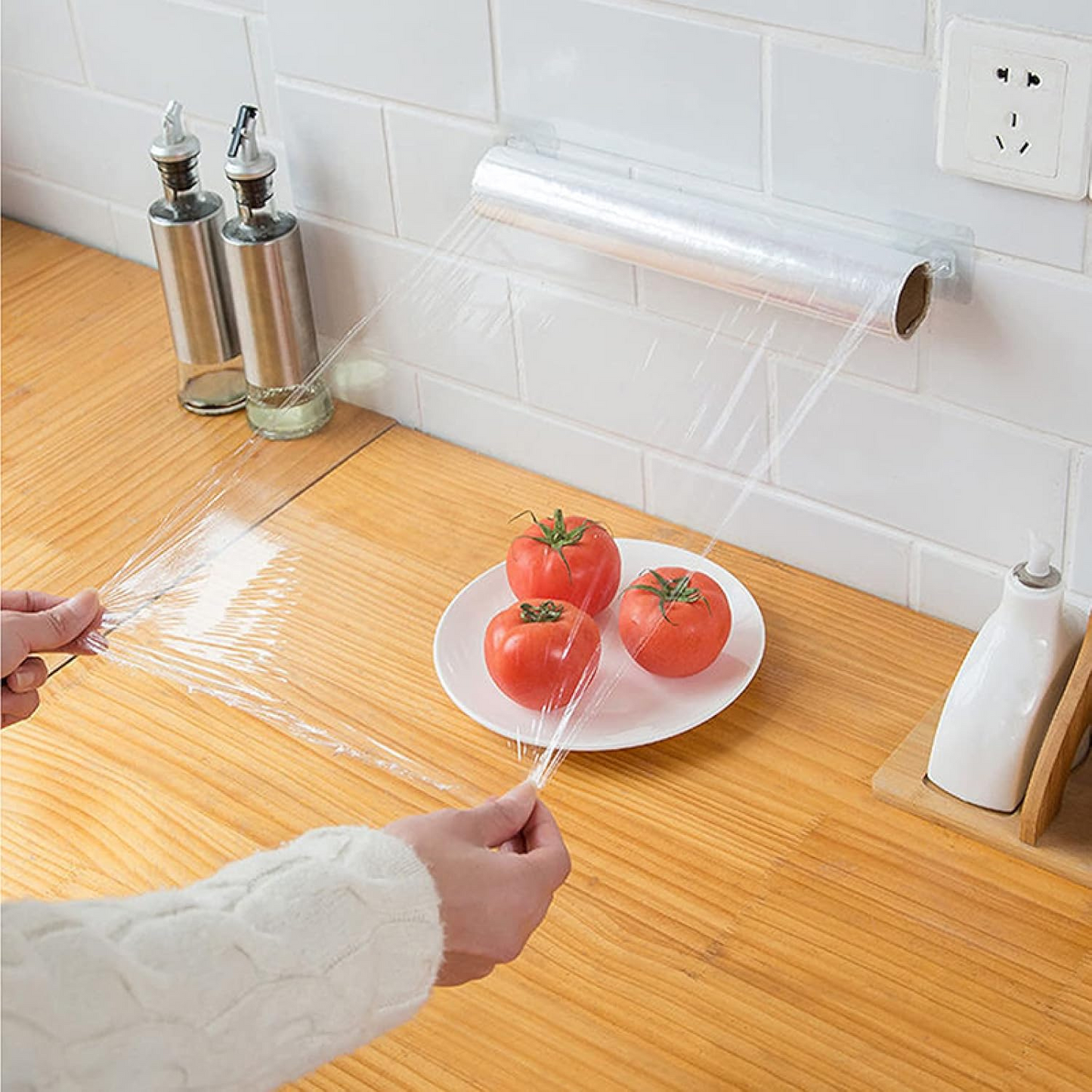 Transparent Seamless Self-Adhesive Hooks (Pack of 10)