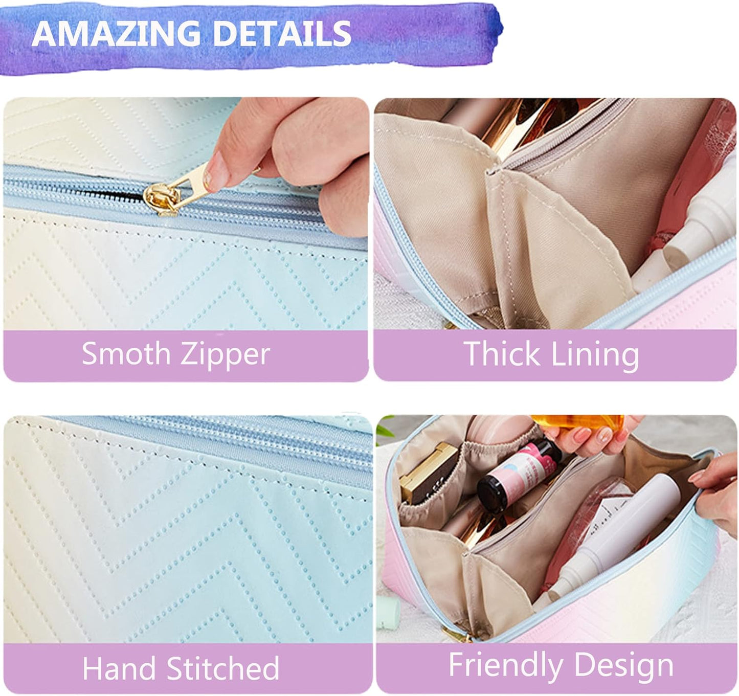 Designer Cosmetic Make Up Pouch
