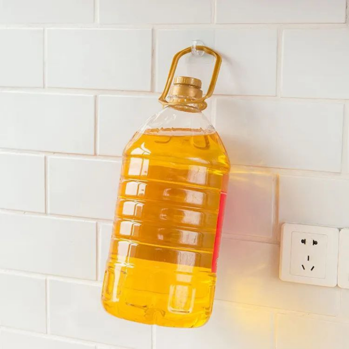 Transparent Key & Towel Hangers (Pack of 30)