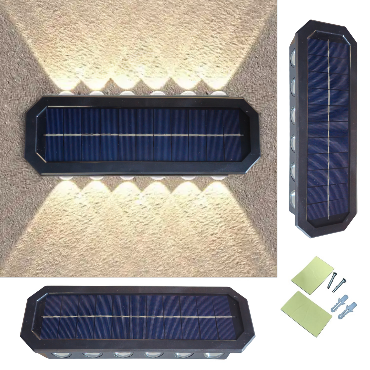 12 LED Gardening Solar Light
