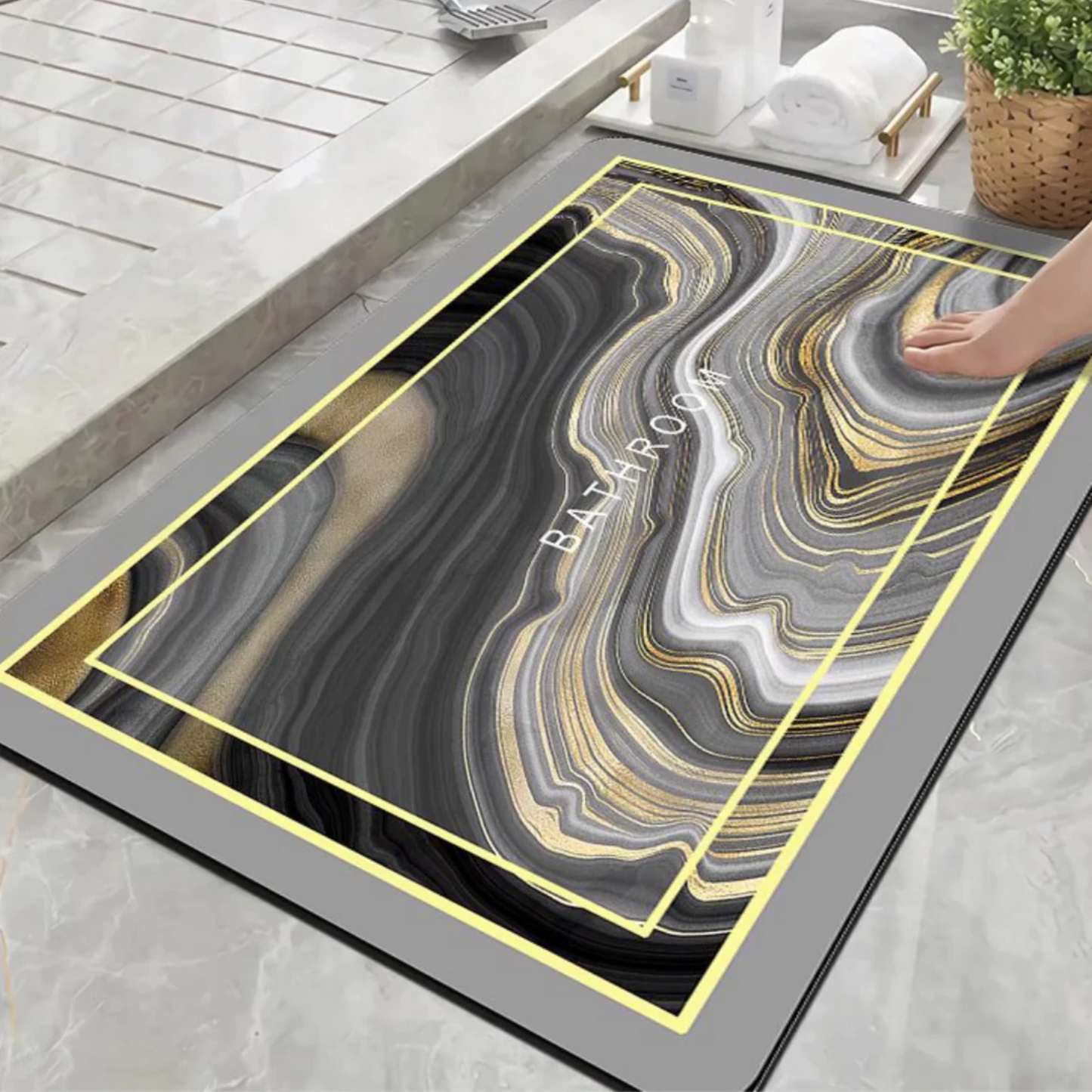 Premium Decorative Anti-slip Bath Mat