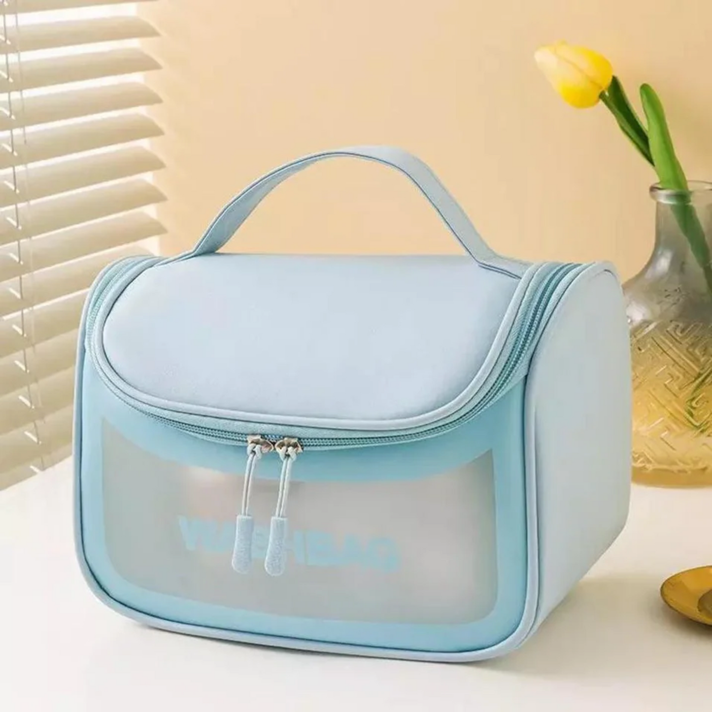 Cosmetic Travel Bag with Zipper