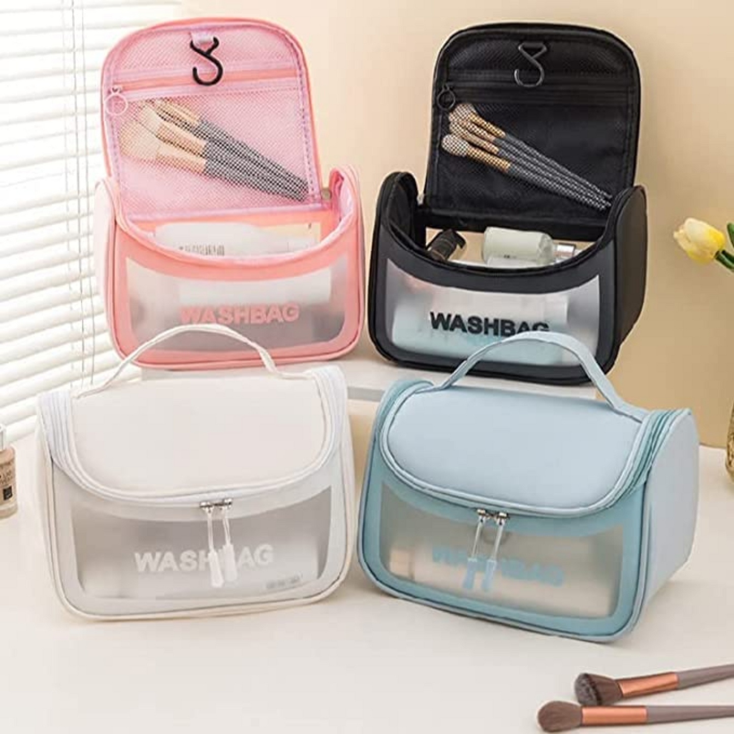Cosmetic Travel Bag with Zipper