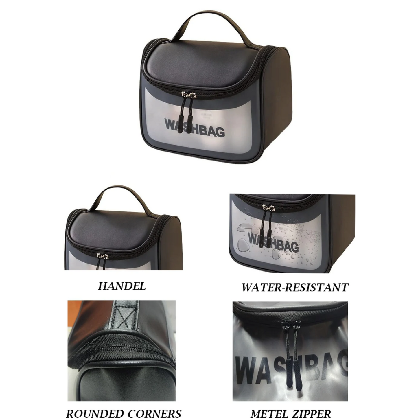 Cosmetic Travel Bag with Zipper
