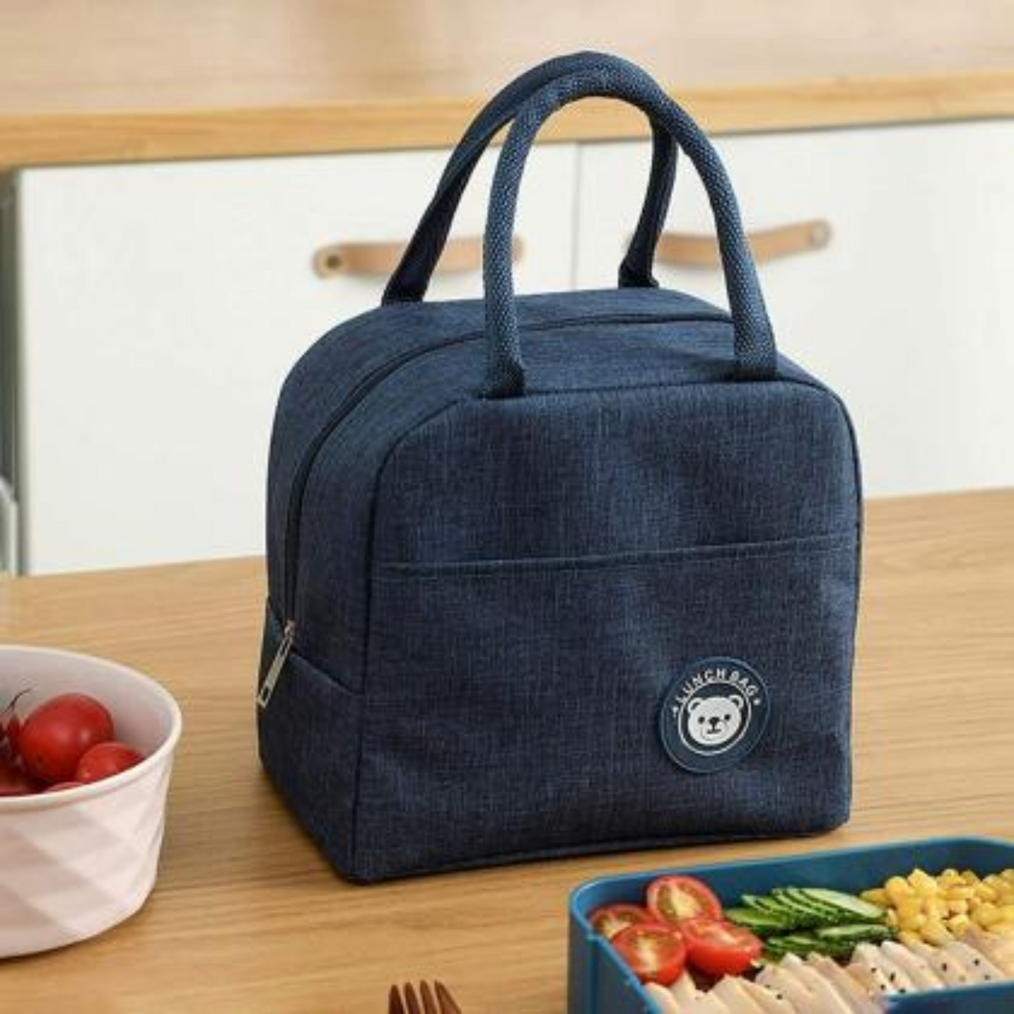 Insulated Carry Lunch Bag