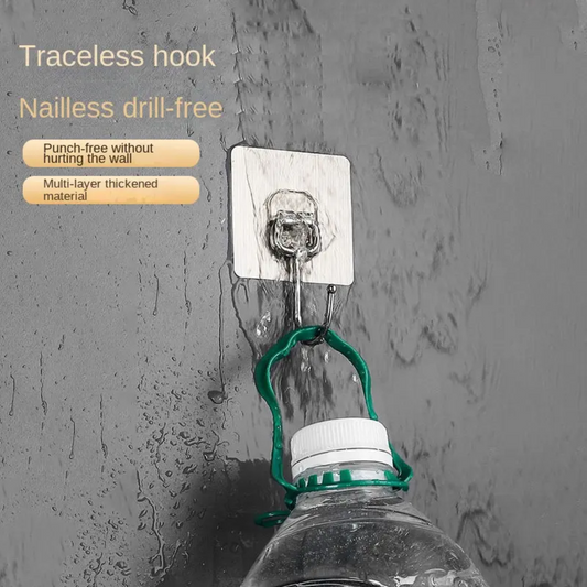 Durable Self-Adhesive Wall Hooks