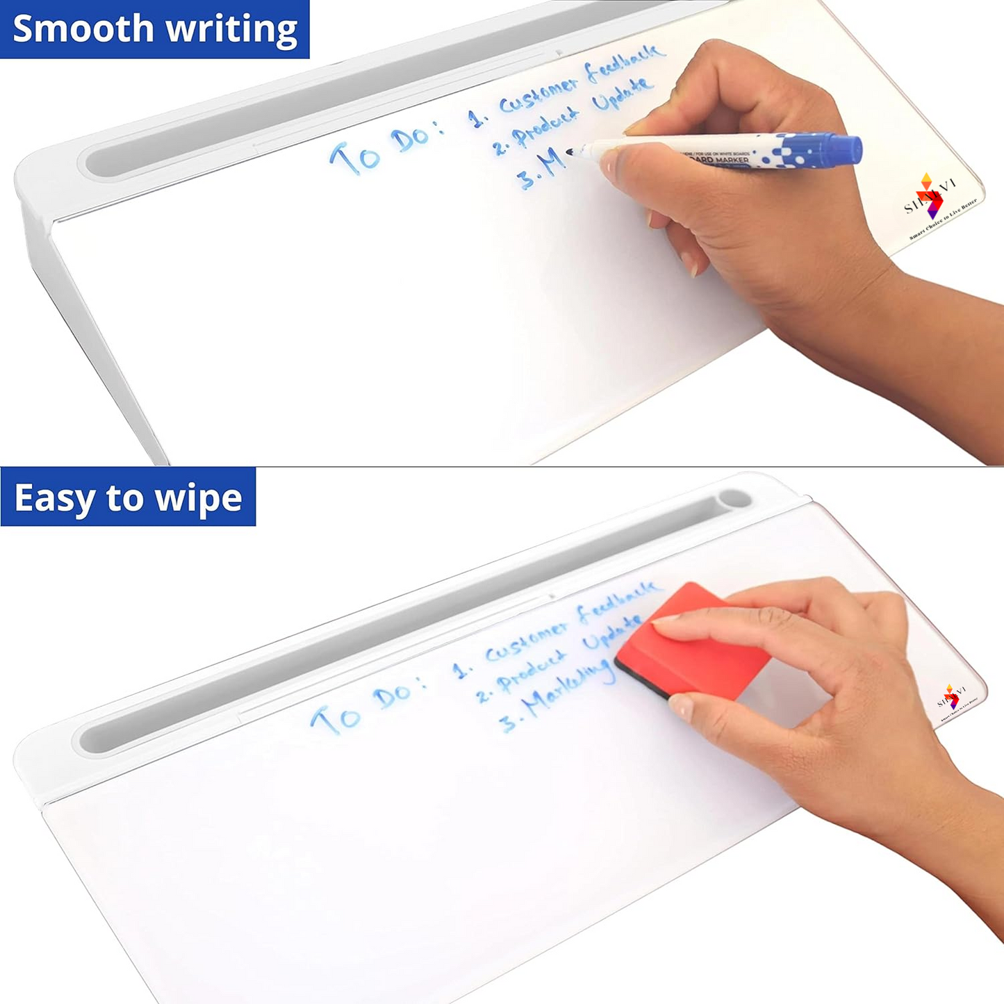 Compact Smart Desk Board Organiser