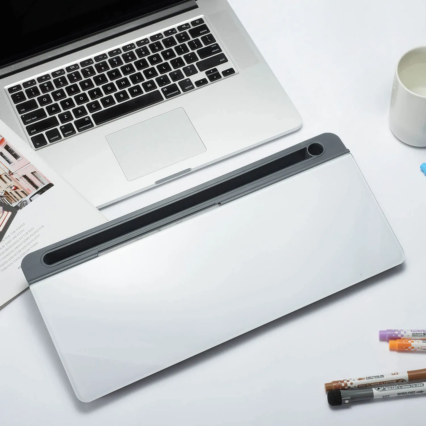 Compact Smart Desk Board Organiser