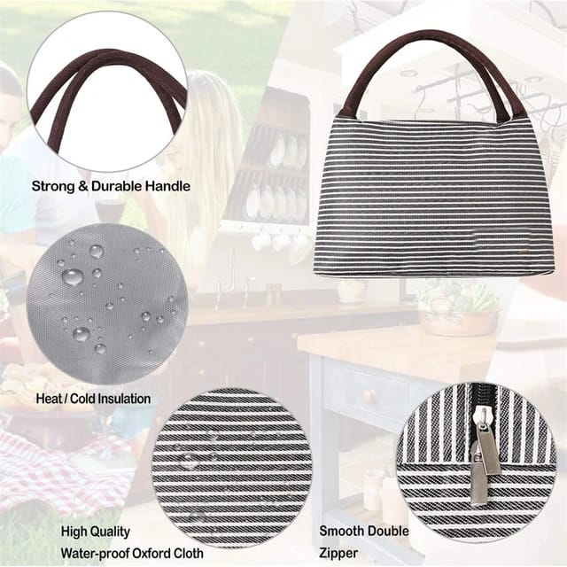 Insulated Portable Lunch Bag
