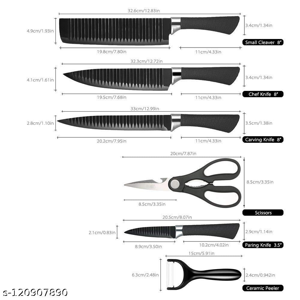 Multifunctional Stainless Steel Knife Set