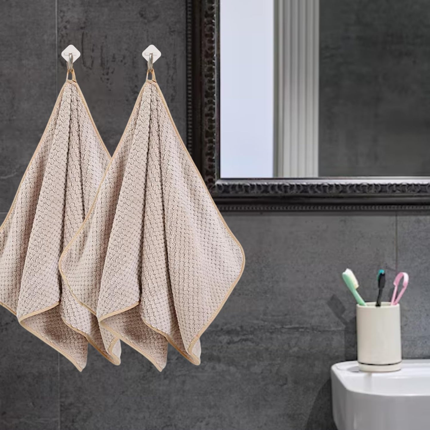 Microfiber Soft Highly Absorbent Large Hand Towel