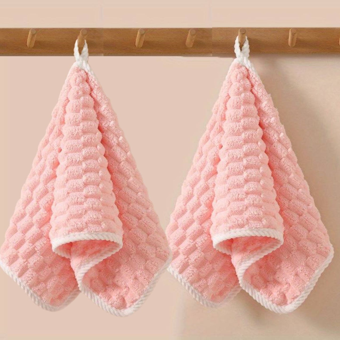 Coral Fleece Microfiber Hand & Face Towel