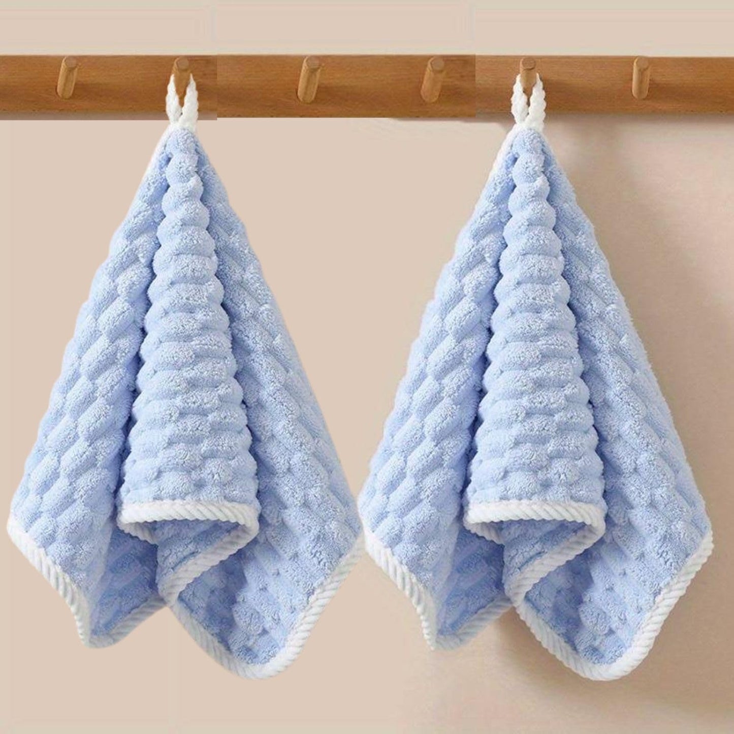 Coral Fleece Microfiber Hand & Face Towel