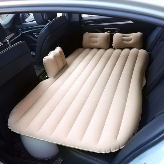 Cream Car Bed Seat