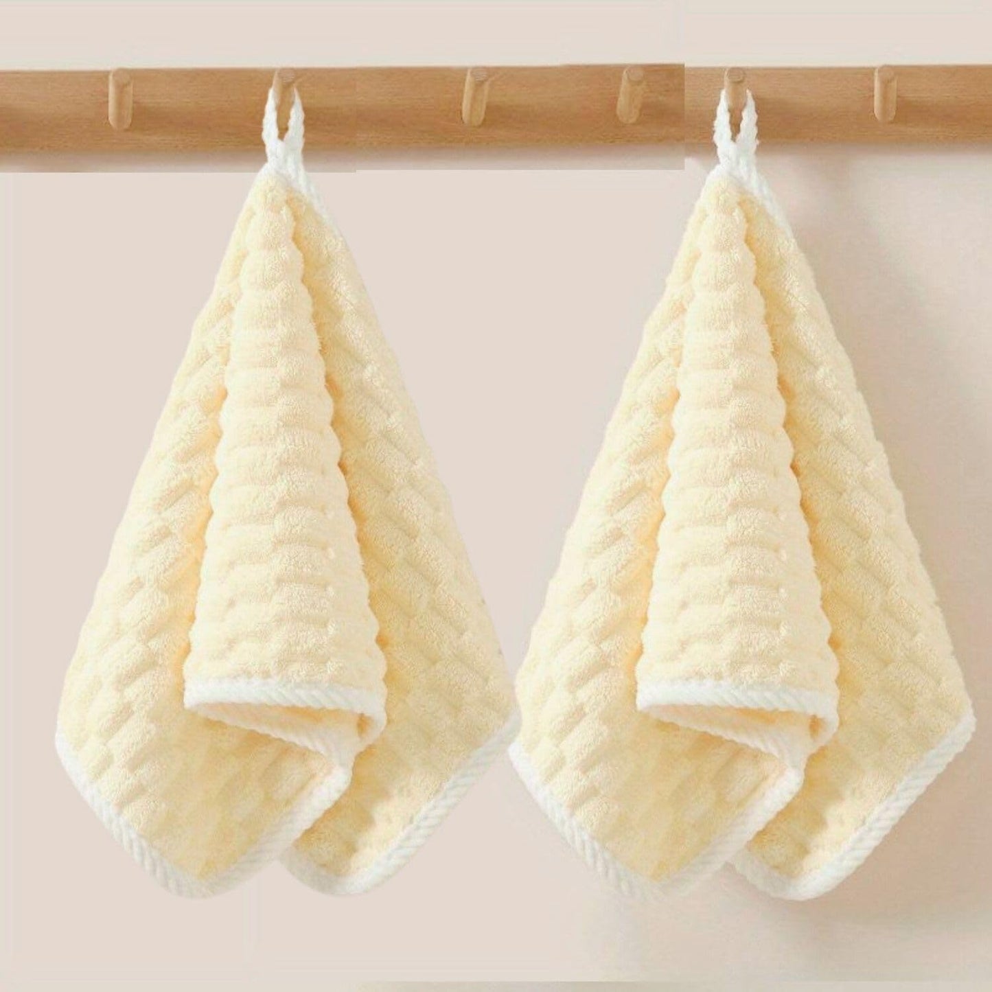 Coral Fleece Microfiber Hand & Face Towel
