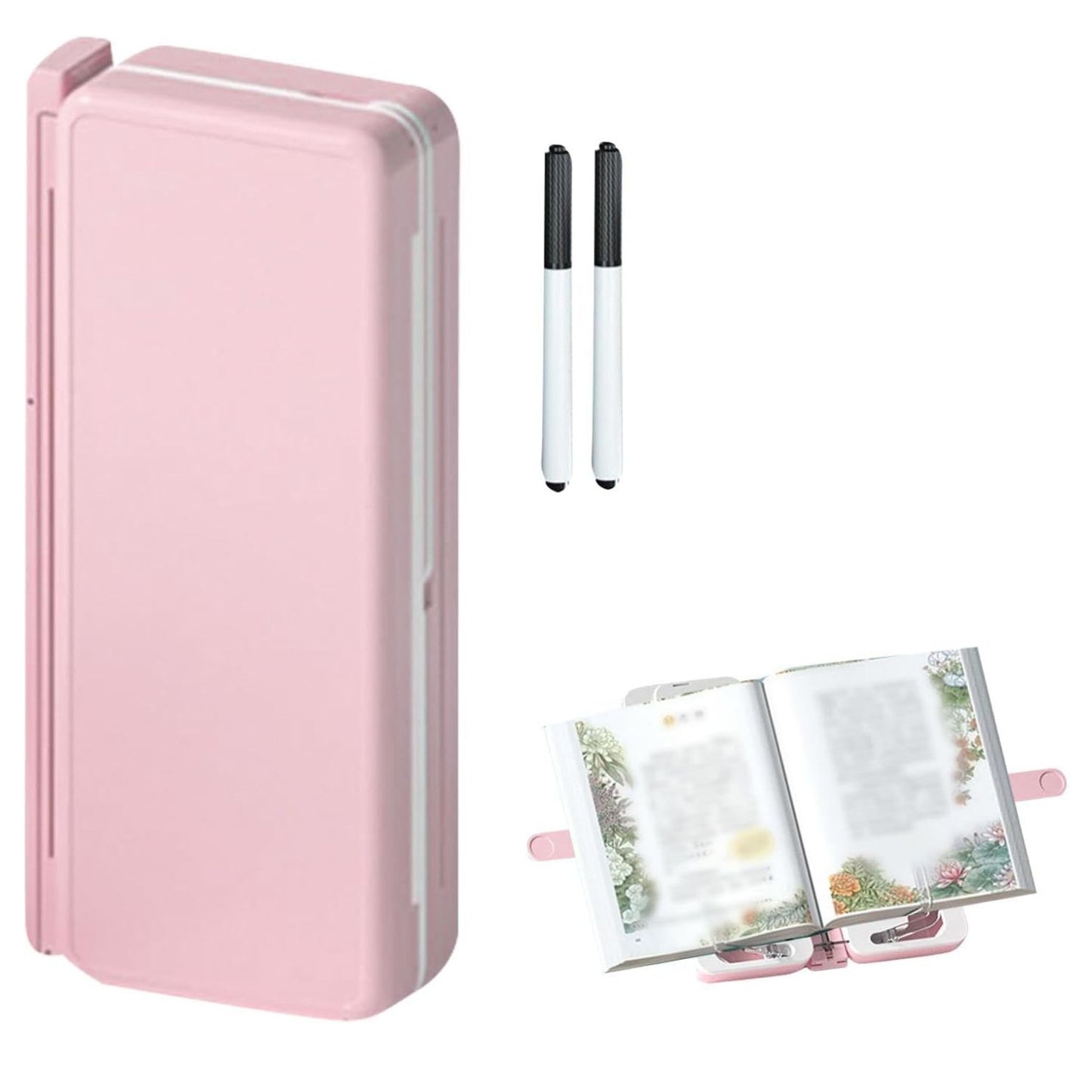 Pencil Case with Book Stand