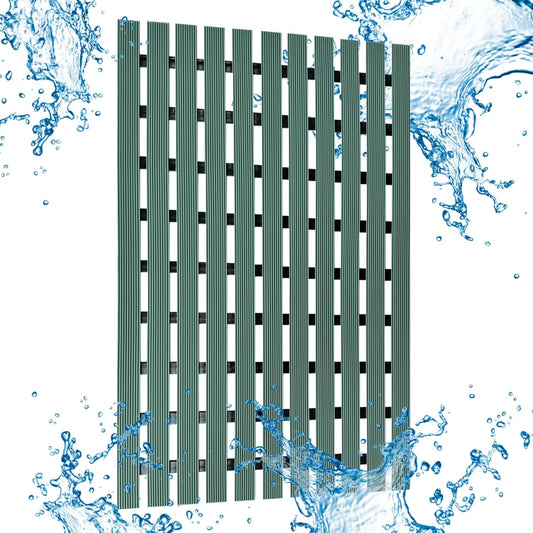 Shower Mat with Drain Holes Anti-Slip Bathroom Floor Mat