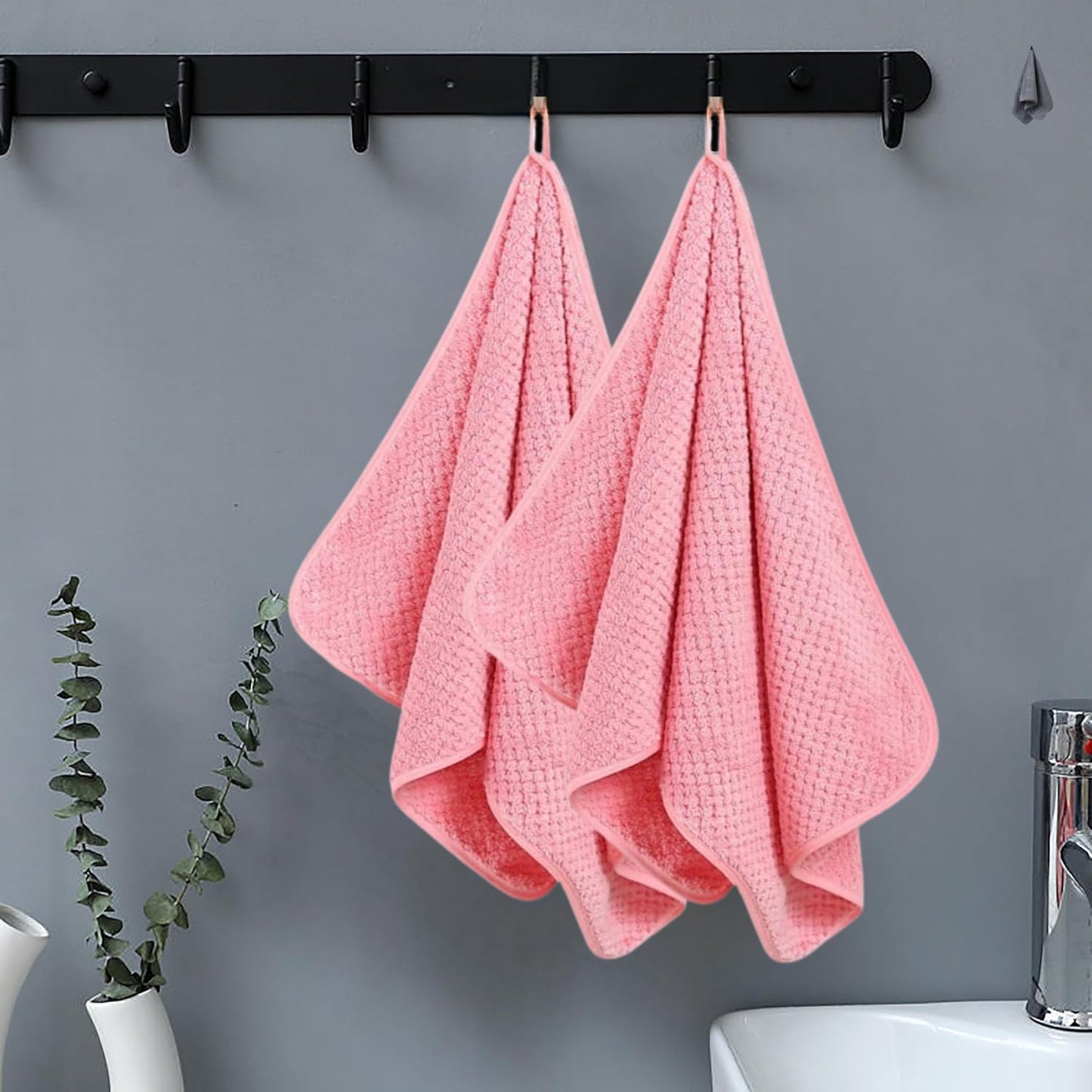 Microfiber Soft Highly Absorbent Large Hand Towel