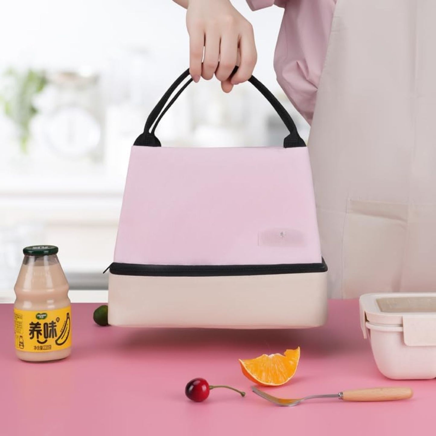 Large Insulated Lunch Bag – Dual-Layer