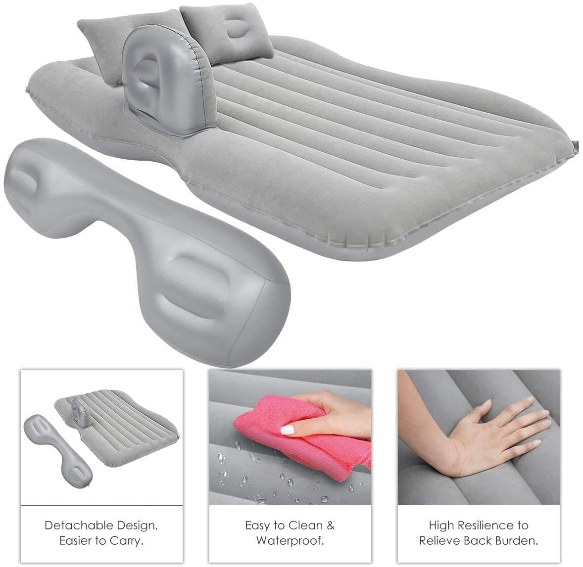 Grey Car Bed Seat