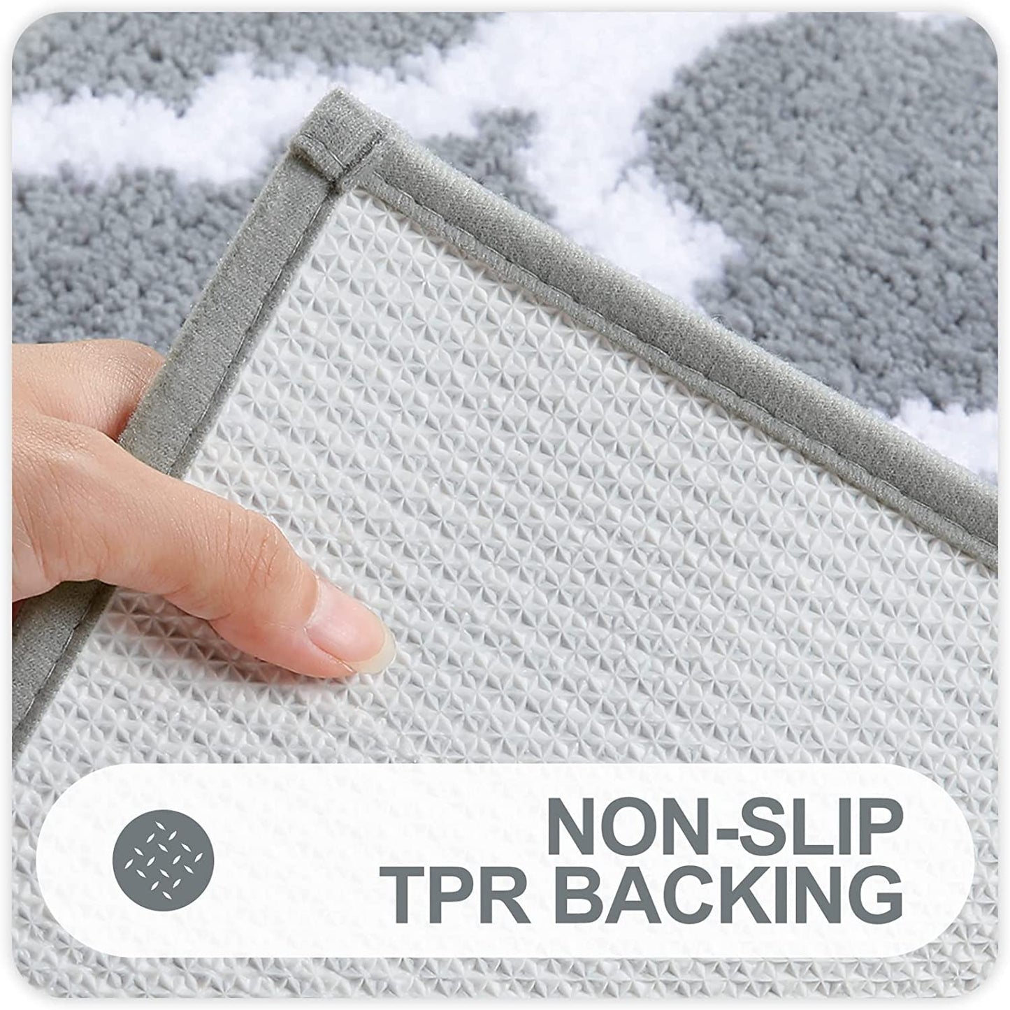 Pattern Microfiber Mat