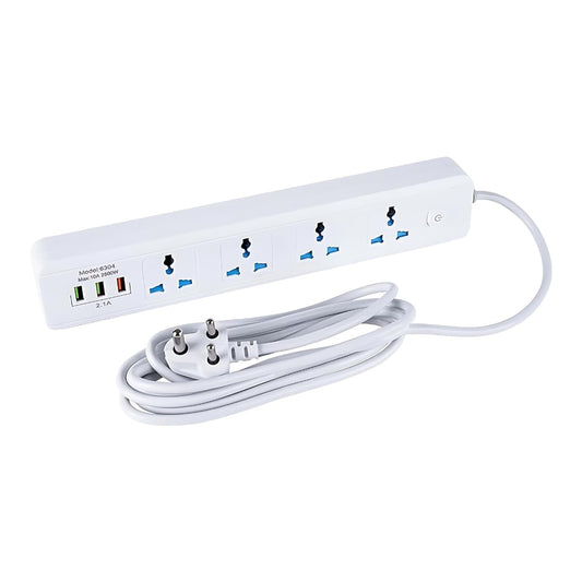 Universal 4-Socket Power Extension Board Adapter