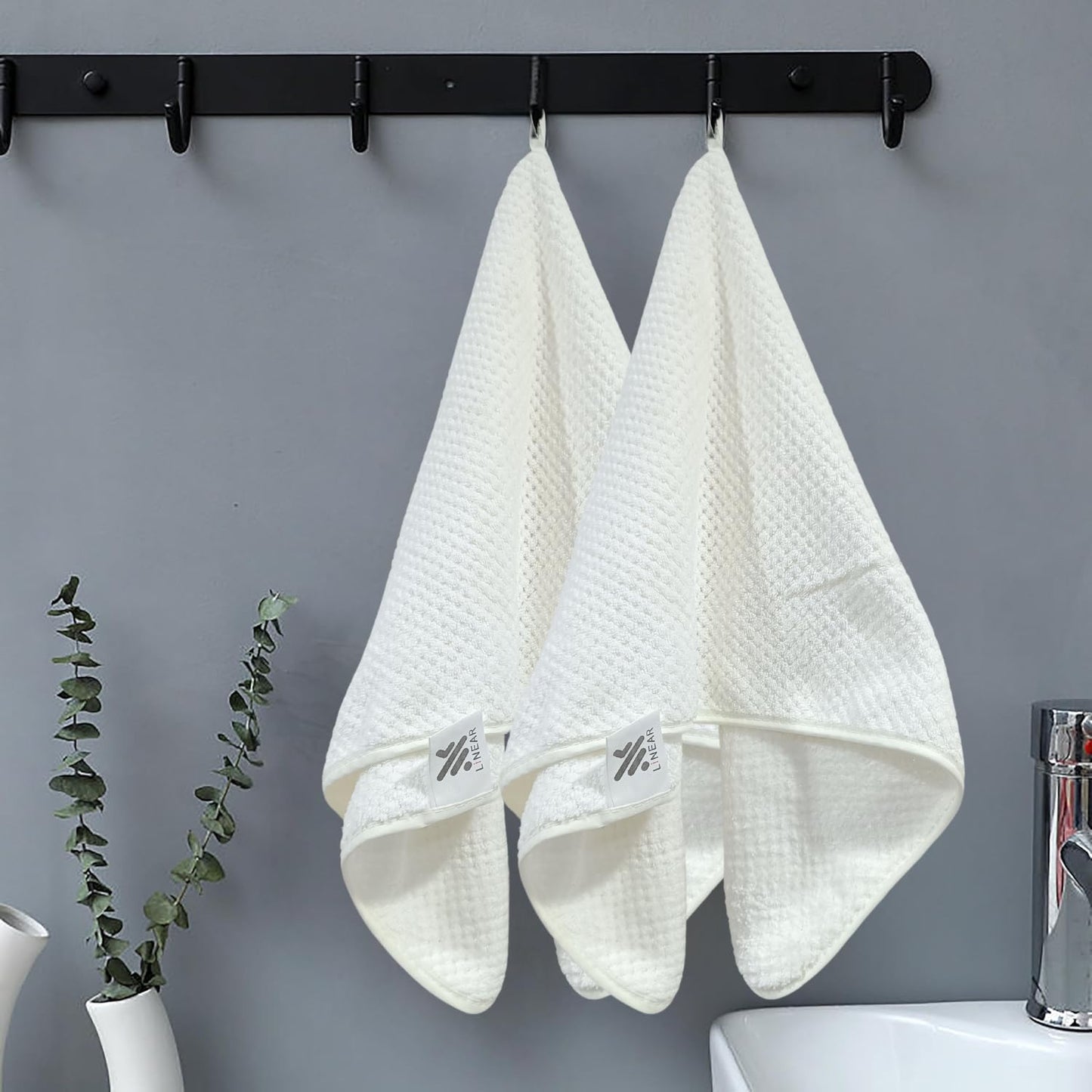 Microfiber Soft Highly Absorbent Large Hand Towel
