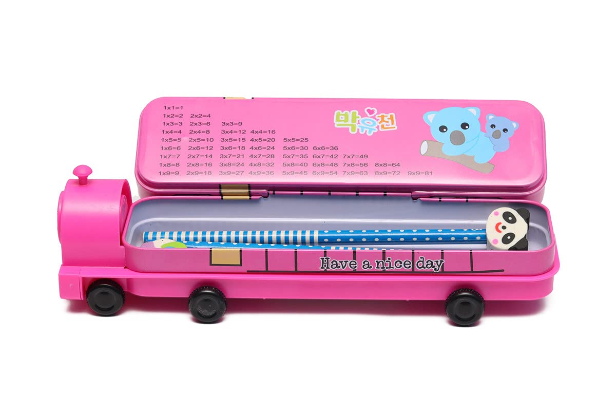 Train Shape Pencil Box
