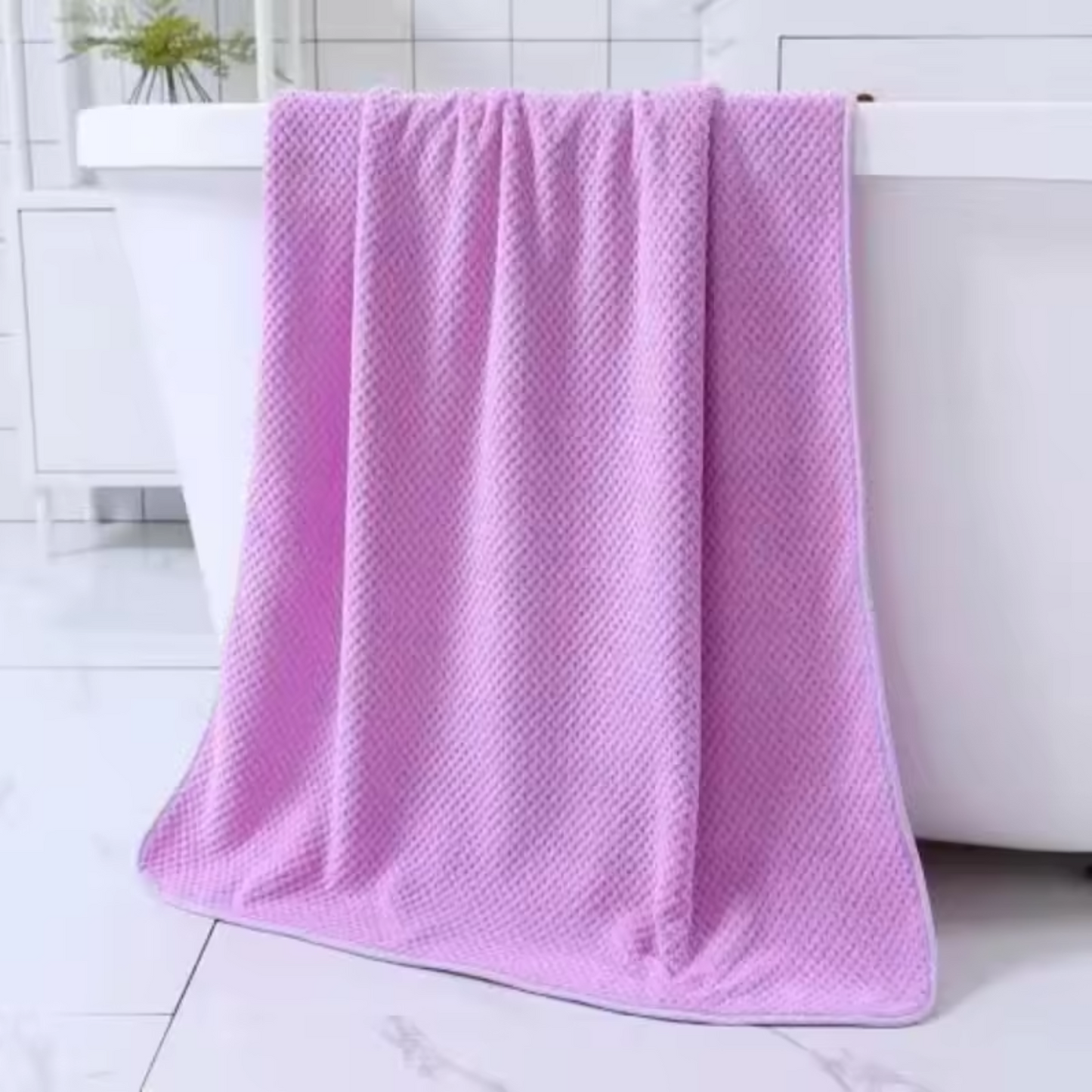 Ultra-Soft Microfiber Bath Towel For Men & Women