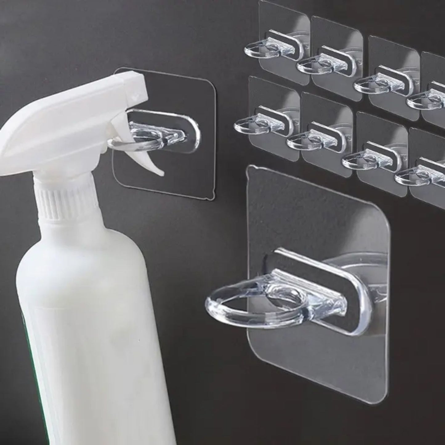 Self-Adhesive Curtain Rod Brackets (Pack 10)