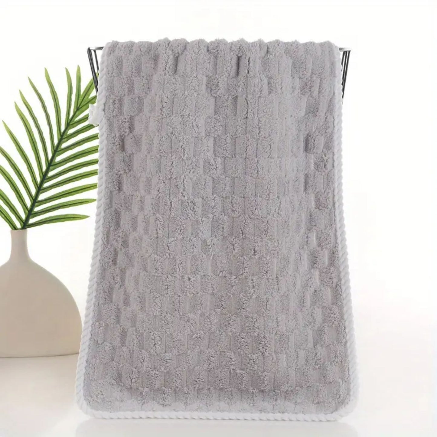 Coral Fleece Microfiber Hand & Face Towel