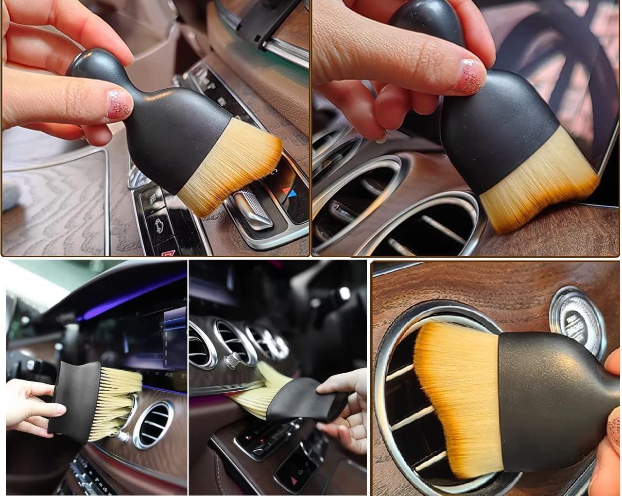 Car Jack Wrench & Car Cleaning Brush