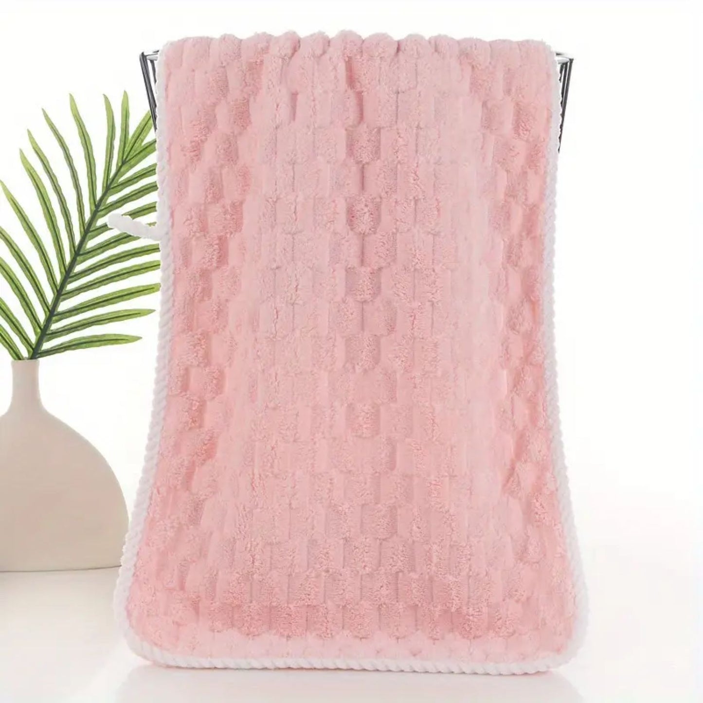Coral Fleece Microfiber Hand & Face Towel